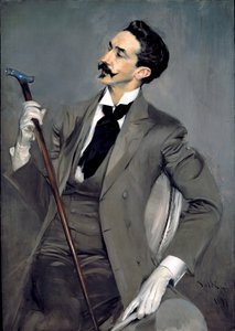 Portræt af grev Robert de Montesquiou