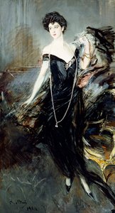 Portræt af Donna Franca Florio, 1924
