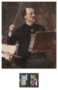 Portræt af Donnino Emanuele Muzio af Giovanni Boldini