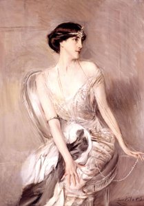 Portræt af Genevieve Lantelme, ca. 1907 (maleri) af Giovanni Boldini