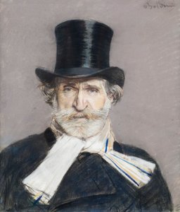 Portræt af Giuseppe Verdi af Giovanni Boldini