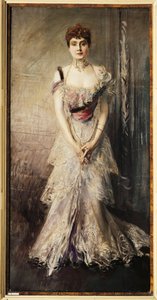 Portræt af Infanta Eulalia af Spanien (1864-1958), omkring 1898 af Giovanni Boldini