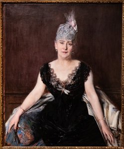 Portræt af Madame Seligman af Giovanni Boldini