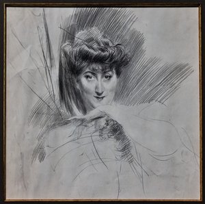 Portræt af Madame Veil Picard af Giovanni Boldini