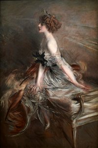 Portræt af prinsesse Marthe-Lucile Bibesco af Giovanni Boldini