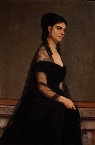 Portræt af Contessa G. Tempestini af Giovanni Boldini