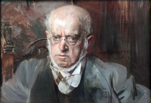 ""Portræt af maleren Adolph von Menzel (1815-1905)"" Peinture de Giovanni Boldini (1842-1931) 1895 Statsmuseer, Berlin af Giovanni Boldini