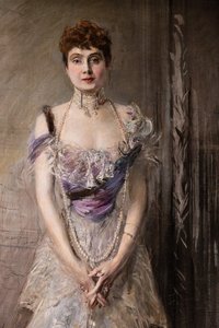 Prinsesse Eulalia af Spanien, detalje af Giovanni Boldini