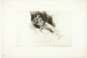 Whistler sover af Giovanni Boldini