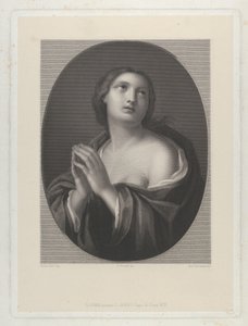 Kvindelig personificering af håb..., ca. 1835-81. af Giovanni Buonafede