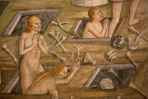 Sidste dom, c.1492 af Giovanni Canavesio