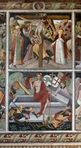 Scener fra Kristi lidelseshistorie, ca. 1492 af Giovanni Canavesio