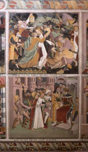 Scener fra Kristi liv, ca. 1492 (fresko) af Giovanni Canavesio
