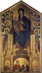 Madonnaen i Majestæt Majestæt, 1285-1286