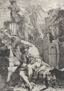 Den retfærdige mand, ca. 1775. af Giovanni David