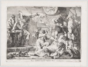 Ofringen af Polyxena, 1776.