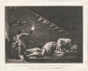"Brønden", for overtrædere af statslovgivningen af Giovanni De Pian, after Francesco Galimberti