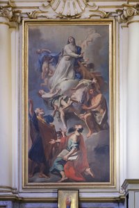 Maleri dedikeret til Jomfruen, Domenico Pestrini, San Luca-madonnaens helligdom af Giovanni Domenico Piestrini