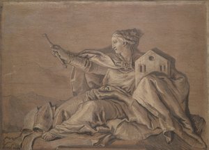 Europa. af Giovanni Domenico Tiepolo