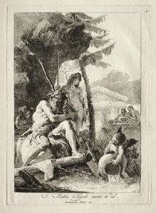 Flodfigurer af Giovanni Domenico Tiepolo