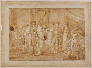 »På pladsen« af Giovanni Domenico Tiepolo