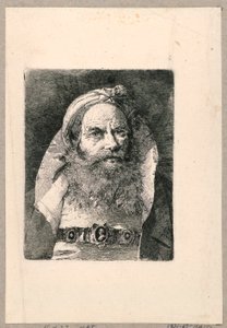 Samling af hoveder af Giovanni Domenico Tiepolo