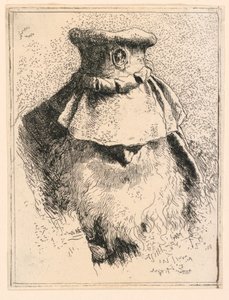 Samling af hoveder af Giovanni Domenico Tiepolo