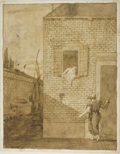 Sankt Peter og Rhoda af Giovanni Domenico Tiepolo