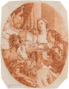 Tarquinius og Lucretia af Giovanni Domenico Tiepolo
