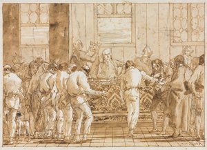 Rettergangen af Giovanni Domenico Tiepolo