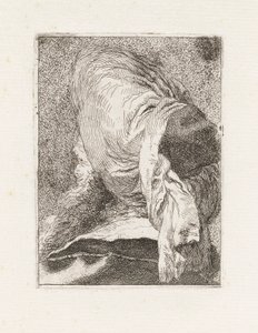 Turk set bagfra, fra Raccolta di Teste (Samling af hoveder) af Giovanni Domenico Tiepolo