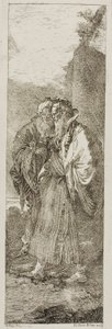 To gamle Mænd af Giovanni Domenico Tiepolo