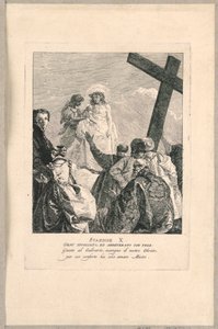 Korsvejen - Station X, Jesus plyndret af Giovanni Domenico Tiepolo
