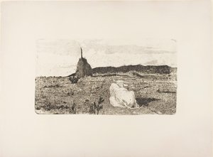 Hellig ko af Giovanni Fattori