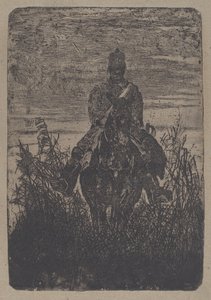 Patrulje [Udforskning] af Giovanni Fattori