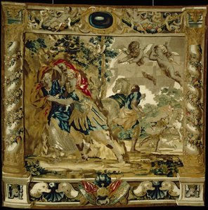 Dido og Aeneas søger ly for en storm af Giovanni Francesco (1610 62) Romanelli