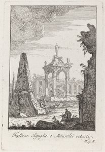 Overdådige Aguglie og gamle mausoleer af Giovanni Francesco Costa