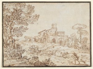 Termi de Caracalla (Caracallas bade) af Giovanni Francesco Grimaldi