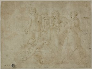 Fundet af Moses af Giovanni Francesco Penni