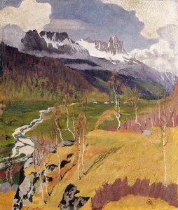 Efterårslandskab; Herbstlandschaft, 1903