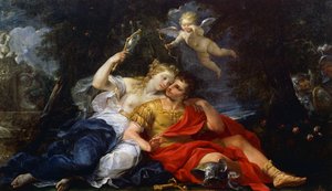 Rinald og Armida, maleri af Giovan Gioseffo dal Sole
