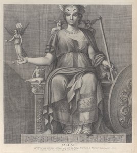 Pallas, 1680-1741. af Giovanni Girolamo Frezza