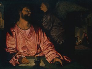 Sankt Matthæus og englen.