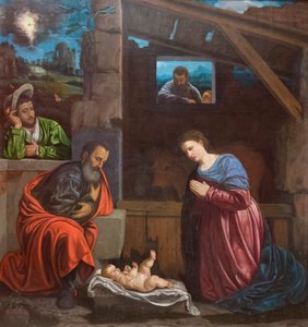 Hyrdernes tilbedelse af Giovanni Girolamo Savoldo