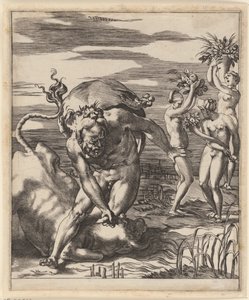 Hercules kæmper med Achelous Scener med Hercules (serietitel)