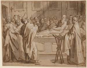 Begravelsen af Raymond Diocrès: en episode fra historien om St. Bruno