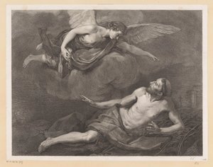 Sankt Frans af Assisi og englen af Giovanni Marco Pitteri