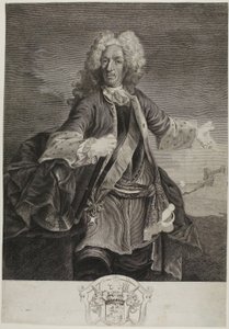 Johann Matthias, greve af Schulenburg. af Giovanni Marco Pitteri