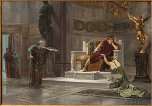 Constantine and the Slave (olie på lærred)