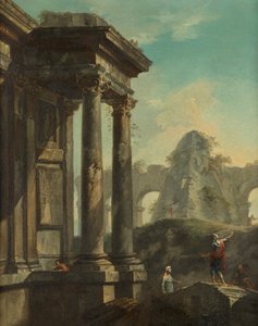 romerske ruiner af Giovanni Paolo Pannini